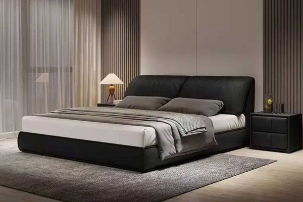 Phôi màu giường ngủ phù hơp sang trọng với căn phòng